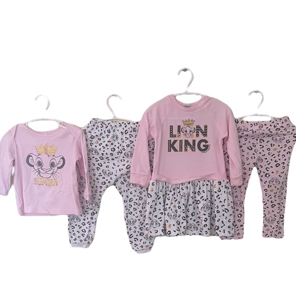 GUC Disney Lion King Dress, Shirt, Leggings Set 18-24M - Picture 1 of 6